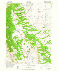 Download a high-resolution, GPS-compatible USGS topo map for Mount Pisgah, UT (1963 edition)