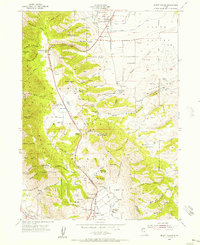 Download a high-resolution, GPS-compatible USGS topo map for Mount Pisgah, UT (1956 edition)