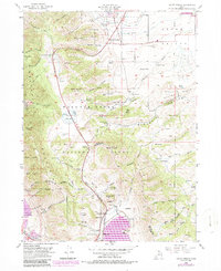 preview thumbnail of historical topo map of Cache County, UT in 1955