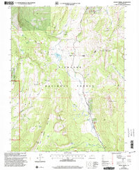 Download a high-resolution, GPS-compatible USGS topo map for Mount Terrill, UT (2003 edition)