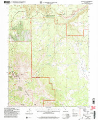 Download a high-resolution, GPS-compatible USGS topo map for Mount Waas, UT (2004 edition)