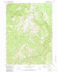 Download a high-resolution, GPS-compatible USGS topo map for Mt Elmer, UT (1984 edition)