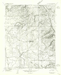 Download a high-resolution, GPS-compatible USGS topo map for Mt Peale 3 NE, UT (1955 edition)