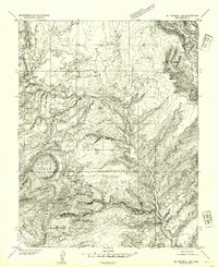 Download a high-resolution, GPS-compatible USGS topo map for Mt Pennell 1 NE, UT (1954 edition)