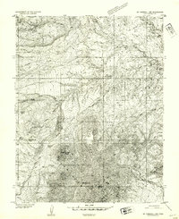 Download a high-resolution, GPS-compatible USGS topo map for Mt Pennell 1 NW, UT (1954 edition)