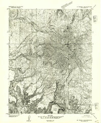 Download a high-resolution, GPS-compatible USGS topo map for Mt Pennell 2 NE, UT (1954 edition)