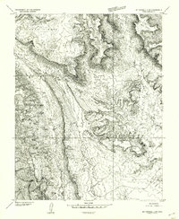 Download a high-resolution, GPS-compatible USGS topo map for Mt Pennell 2 SW, UT (1954 edition)