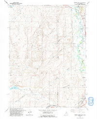 Download a high-resolution, GPS-compatible USGS topo map for Murphy Ridge, UT (1991 edition)
