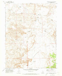 Download a high-resolution, GPS-compatible USGS topo map for Mussentuchit Flat, UT (1973 edition)