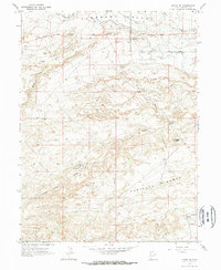 Download a high-resolution, GPS-compatible USGS topo map for Myton SE, UT (1966 edition)