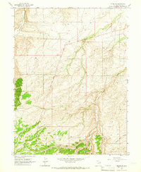 Download a high-resolution, GPS-compatible USGS topo map for Myton SW, UT (1966 edition)