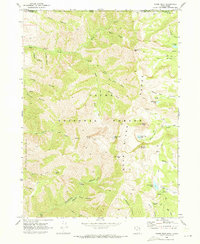 Download a high-resolution, GPS-compatible USGS topo map for Naomi Peak, UT (1973 edition)