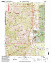 Download a high-resolution, GPS-compatible USGS topo map for Naomi Peak, UT (2001 edition)