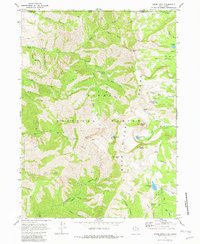 preview thumbnail of historical topo map of Cache County, UT in 1969