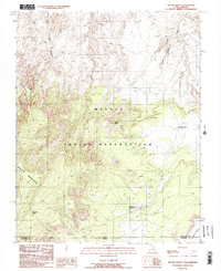 Download a high-resolution, GPS-compatible USGS topo map for Navajo Begay, UT (1987 edition)