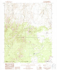Download a high-resolution, GPS-compatible USGS topo map for Navajo Begay, UT (1987 edition)