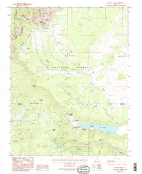 Download a high-resolution, GPS-compatible USGS topo map for Navajo Lake, UT (1985 edition)