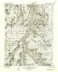 Download a high-resolution, GPS-compatible USGS topo map for Navajo Mountain 4 SW, UT (1954 edition)