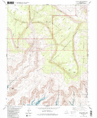 Download a high-resolution, GPS-compatible USGS topo map for Navajo Point, UT (1985 edition)