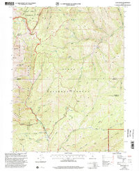 Download a high-resolution, GPS-compatible USGS topo map for Nebo Basin, UT (2002 edition)