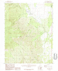 Download a high-resolution, GPS-compatible USGS topo map for New Harmony, UT (1987 edition)