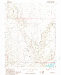 Download a high-resolution, GPS-compatible USGS topo map for Nokai Dome, UT (1987 edition)