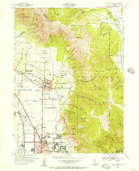 Download a high-resolution, GPS-compatible USGS topo map for North Ogden, UT (1956 edition)