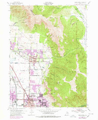 Download a high-resolution, GPS-compatible USGS topo map for North Ogden, UT (1978 edition)