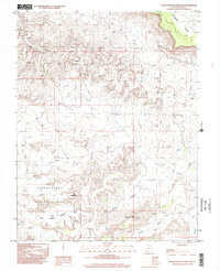 Download a high-resolution, GPS-compatible USGS topo map for North Six-shooter Peak, UT (2002 edition)