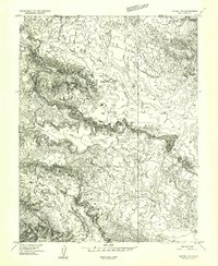 Download a high-resolution, GPS-compatible USGS topo map for Notom 1 NW, UT (1957 edition)