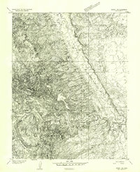 Download a high-resolution, GPS-compatible USGS topo map for Notom 1 SW, UT (1954 edition)