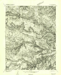 Download a high-resolution, GPS-compatible USGS topo map for Notom 2 SE, UT (1954 edition)