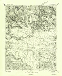 Download a high-resolution, GPS-compatible USGS topo map for Notom 2 SW, UT (1954 edition)