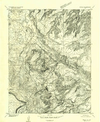 Download a high-resolution, GPS-compatible USGS topo map for Notom 3 NE, UT (1954 edition)