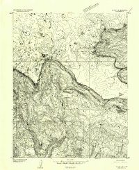 Download a high-resolution, GPS-compatible USGS topo map for Notom 3 SW, UT (1954 edition)