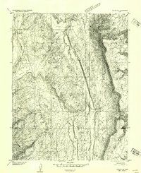 Download a high-resolution, GPS-compatible USGS topo map for Notom 4 NE, UT (1954 edition)