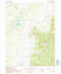 Download a high-resolution, GPS-compatible USGS topo map for Oak City North, UT (1985 edition)
