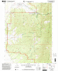 Download a high-resolution, GPS-compatible USGS topo map for Oak City South, UT (2003 edition)