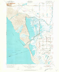 Download a high-resolution, GPS-compatible USGS topo map for Ogden Bay, UT (1956 edition)