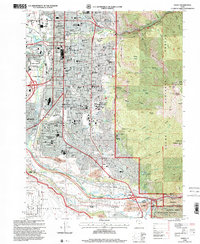 Download a high-resolution, GPS-compatible USGS topo map for Ogden, UT (2001 edition)