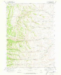 Download a high-resolution, GPS-compatible USGS topo map for Old Canyon, UT (1973 edition)