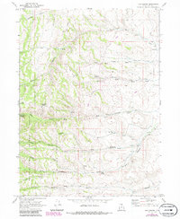 Download a high-resolution, GPS-compatible USGS topo map for Old Canyon, UT (1986 edition)
