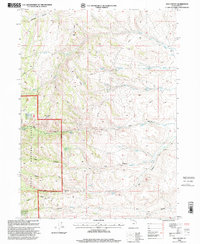 Download a high-resolution, GPS-compatible USGS topo map for Old Canyon, UT (2001 edition)