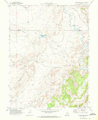 Download a high-resolution, GPS-compatible USGS topo map for Olsen Reservoir, UT (1972 edition)