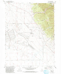 Download a high-resolution, GPS-compatible USGS topo map for Ophir, UT (1993 edition)