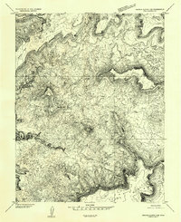 Download a high-resolution, GPS-compatible USGS topo map for Orange Cliffs 3 SE, UT (1954 edition)