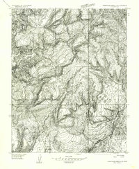 Download a high-resolution, GPS-compatible USGS topo map for Orderville Canyon SE, UT (1956 edition)