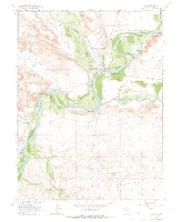 Download a high-resolution, GPS-compatible USGS topo map for Ouray, UT (1966 edition)