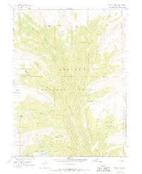 preview thumbnail of historical topo map of Duchesne County, UT in 1967