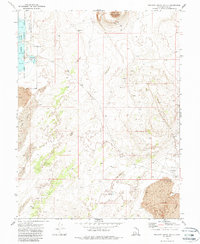 Download a high-resolution, GPS-compatible USGS topo map for Pahvant Butte South, UT (1988 edition)